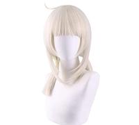WHBHD Genshin Impact Cosplay Klee 45cm Parrucca Parrucca d'oro Cosplay Anime Cosplay Parrucche Cosplay Resistente al Calore Resistente al Calore Sintetico Halloween for Le Parrucche delle Ragazze