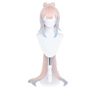 WHBHD Genshin Impact Kokomi Cosplay 120 cm Parrucca di Salmone a Luce Lunga cosplayanime Parrucche Cosplayanime Parrucche Resistenti al Calore Parrucche Sintetiche Halloween