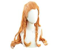 WHBHD Gioco Genshin Impact Aloy Aloy Cosplay Parrucca Lungo Marrone Parrucche Intrecciate Parrucche Cosplay Parrucche Resistenti al Calore Parrucche Sintetiche Capelli Parrucche for Capelli