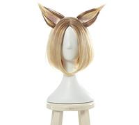 WHBHD Gioco KDA Ahri Cosplay K / da Prestige Edition Breve Misto di Cosplay Colore Calore della Parrucca Sintetica Resistente dei Capelli