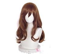 WHBHD Hori Kyoko kyouko Anime Hori-San a miyamura-Kun horimiya Cosplay Lungo Parrucca Marrone Resistente al Calore Resistente al Calore Capelli Sintetici + Tappo della Parrucca