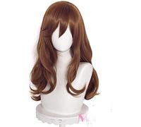 WHBHD Hori Kyoko kyouko Anime Hori-San a miyamura-Kun horimiya Cosplay Lungo Parrucca Marrone Resistente al Calore Resistente al Calore Capelli Sintetici + Tappo della Parrucca