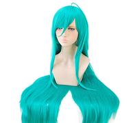 WHBHD Houseki No Kuni Alexandrite Terra del Lustrous Cosplay Parrucca Play Blue Green Long Wig Costume Halloween Parrucche for Capelli Sintetici