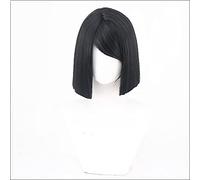 WHBHD IEIIRI Shoko Cosplay Parrucca Anime Jujutsu Kaisen shoko ieiri Donne Corta Nero Resistente al Calore resistenze Parrucche for Capelli Sintetici Resistenti al Calore