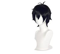 WHBHD Izumi Miyamura Cosplay Horimiya Cosplay Hori San a Miyamura Kun Parrucca Blck BL Blue Wig Cosplay Anime Anime Resistente al Calore Parrucca Sintetica