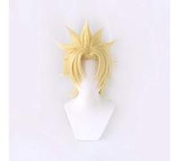 WHBHD JoJo Bizarre Adventure Caesar Anthonio Zeppeli Parrucca Corta Costume Cosplay Capelli Sintetici Resistenti al Calore JoJo. Parrucche da Uomo Donne