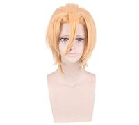 WHBHD JoJo. Parrucca Cosplay Bizarre Adventure Cosplay Pannacotta Fugo Purple Haze Wig Costume JoJo. Parrucche del Partito di Halloween dell'anime del Vento Dorato