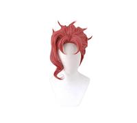 WHBHD JoJo. 'S Bizarre Adventure Kakyoin Noriaki Cosplay Breve Parrucca Rossa Parrucca Resistente al Calore Capelli in Fibra di Calore + Parrucca cap Party Puntelli da Uomo Donne