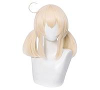 WHBHD K Game Genshin Impact Klee Parrucca Cosplay Ekor Kuda Beige Rambut Sintetis Tahan Berco Halloween Halloween
