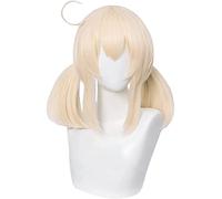 WHBHD K Game Genshin Impact Klee Parrucca Cosplay Ekor Kuda Beige Rambut Sintetis Tahan Berco Halloween Halloween