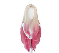 WHBHD Kda. Parrucche Cosplay Ahri Cattive LOL kda. Parrucca del Gioco Sintetico dei Capelli della Parrucca Resistente al Calore Resistente al Calore
