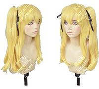 WHBHD Mary Saotome Meari Parrucche Bionde Clip Bionda Ponytail Capelli Resistenti al Calore Capelli Sintetici Anime Cosplay Parrucca + Parrucca cap + Nero Nastro in Seta