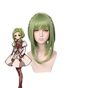WHBHD Nanamine Sakura Cosplay Toilette Legato Hanako Kun Cosplay Donne Breve Parrucca Verde Cosplay Anime Cosplay Parrucca Termica Resistente al Calore Sintetico