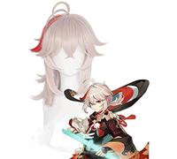 WHBHD Parrucche Cosplay Anime, Genshin Impact Kazuha Cosplay Parrucca for Halloween Party Puntelli Accessori con Tappo della Parrucca Gratuita