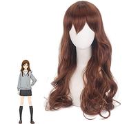 WHBHD Parrucche Cosplay Anime horimiya Hori Kyoko Parrucca Cosplay for Oggetti da Partito di Halloween Accessori con Tappo della Parrucca Libera