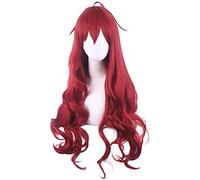 WHBHD Parrucche Cosplay Anime Mushoku Tensei: Jobless Reincarnation Ellis Grayrat Parrucca Cosplay for Halloween Party Puntelli Accessori con Tappo della Parrucca Gratuita