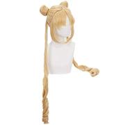 WHBHD Parrucche Cosplay Anime Sailor Moon Long Hight Hair Party Party Party Party + Tappo della Parrucca.