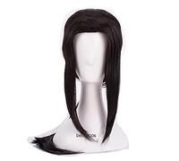 WHBHD Parrucche Cosplay di Uchiha Itachi 60cm Lunga Black Styled Capelli Sintetici Resistenti al Calore Resistenti al Calore + Cappuccio Parrucca