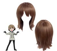 WHBHD Persona 5 Goro AKECHI Cosplay Crowing Uomini BREZZO BENDINO Diretto Diretto Anime Cosplay Wig Resistente al Calore Parrucche Sintetiche Resistenti al Calore Cosplay di Halloween