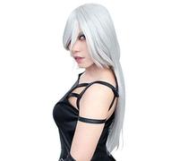 WHBHD Yorha No.2 Tipo A Parrucca Parrucca Cosplay Nier: Automata A2 Costume Play Partys Costumes Capelli