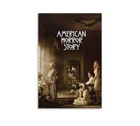 WHBRFO Poster con storia dell'orrore americano, per camera da letto, arte estetica, decorazione artistica da parete, decorazione artistica da parete su tela, per soggiorno, senza cornice, stile 20 x
