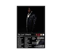 WHBRFO YoungBoy Never Broke Again The Last Slimeto, poster artistico estetico decorativo per camera da letto, decorazione artistica da parete su tela, per soggiorno, senza cornice, 30 x 45 cm