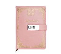 WHC Diario Segreto A5 Pelle Vintage con Serratura Codice 22x15cm