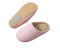 WHDMKUS Pantofole di Cotone Sollette Silenziose Silenziose Silenziose Pantofole per Donne Quattro Stagioni A Casa Soft Cotone Pantofole di Cotone-rosa-38-39
