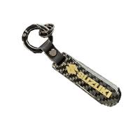 WHDPPP Auto Portachiavi per Suzuki Jimny SX4 Swift Vitara - Portachiavi Cromato 3D Regali Famiglia per Uomini Donne Accessori di Ricambio per Portachiavi Creativo,B