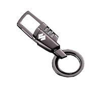 WHDPPP Auto Portachiavi per Suzuki SX4 Vitara SX4 S-Cross S-Cross Alivio Jimny - Portachiavi Cromato 3D Regali Famiglia per Uomini Donne Accessori di Ricambio per Portachiavi Creativo,B