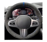 WHDsunQQ Coprivolante per G30 G31 G32 G20 G21 X3 G01 X4 G02 X5 G05 G14 G15 G16 Fai da Te Nero PU Coprivolante per Auto(Style 8)
