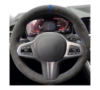 WHDsunQQ Coprivolante per G30 G31 G32 G20 G21 X3 G01 X4 G02 X5 G05 G14 G15 G16 Fai da Te Nero PU Coprivolante per Auto(Style 4)