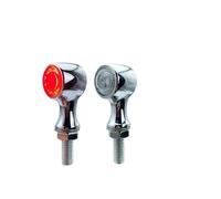 WHDsunQQ Luce direzione Luci di direzione lampeggianti dinamiche per moto 3 in 1, luce anteriore, indicatore posteriore, stop e freno guida