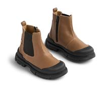 Wheat Chelsea Stiefel Saida Tex Unisex Wasserdicht Atmungsaktiv Leder, Stivali alla Moda, 3002 Hazel, 24 EU