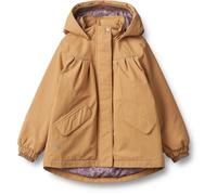 Wheat Giacca invernale Mimmi Technical Junior Taglie Bambina 100% Poleyster riciclato Öko Tex Standard impermeabile, traspirante, antivento Standard Öko Tex, Pan di zenzero, 110 cm
