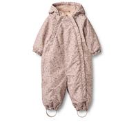 WHEAT - Kid's Adi - Tuta outdoor 86 fuchsia/marrone