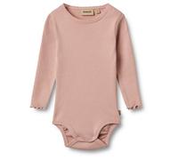 WHEAT - Kid's Rib Body L/S Regitze - Intimo 74 fuchsia