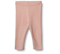 WHEAT - Kid's Rib Jersey Leggings Jules - Leggings 92 fuchsia