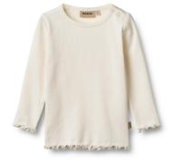 WHEAT - Kid's Rib T-Shirt L/S Ida - Maglia a manica lunga 116 beige
