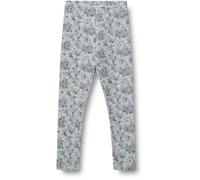 Wheat Leggings da Ragazza in Jersey certificati Jules GOTS, 9418 Blue Summer Flowers, 128