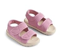 Wheat Sandalo Senza Dita Healy-Unisex-Sostenibili Grazie ai Materiali riciclati, Scarpe per Chi Inizia a Camminare Bambini, 1161 Spring Lilac, 26 EU