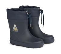 Wheat Scarpe Termiche Bambini, Tinta Unita, Unisex, Ragazze, 100% Gomma Naturale, Impermeabili, 1432 Navy, 29 EU