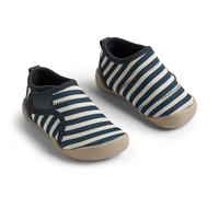 Wheat Spiaggia Shawn-Unisex-100% Neoprene, Scarpe acquatiche Unisex-Bambini, 1325 Indaco Stripe, 32 EU
