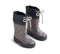 Wheat Unisex Thermo Snowboot Drizzle, Scarpe Impermeabili Bambini, 1178 Raining Flowers, 28 EU
