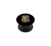 Wheaten Terrier River Retriever Design Terrier Adventures PopSockets PopGrip Adesivo