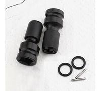 WheatThrive 2 set di adattatori per bussole quadrate da 1/2" a 1/4", convertitore a sgancio rapido per chiave a cricchetto e trapano, kit di attrezzi in acciaio Cr-V