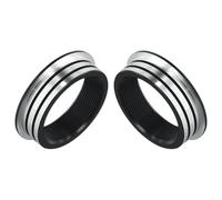 WheatThrive Adattatore BB30 a BSA, convertitore movimento centrale, coppa 42 mm, lega di alluminio, guarnizione O-Ring, per SRAM Campagnolo RaceFace FSA, coppia