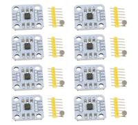 WheatThrive AS5600 Encoder magnetico, modulo sensore rotativo, misurazione dell'angolo a 12 bit, IP50 senza contatto, uscita I2C/PWM, per motori droni, robotica, 8 pezzi