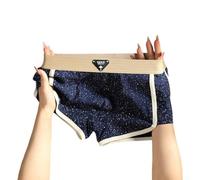 WheatThrive Boxer da uomo stampati morbidi e traspiranti modello intimo