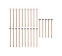 WheatThrive Chiodi in rame da 7,6 cm per rimozione ceppi resistenti in rame puro per uccidere alberi per eliminare le radici, 25 pezzi